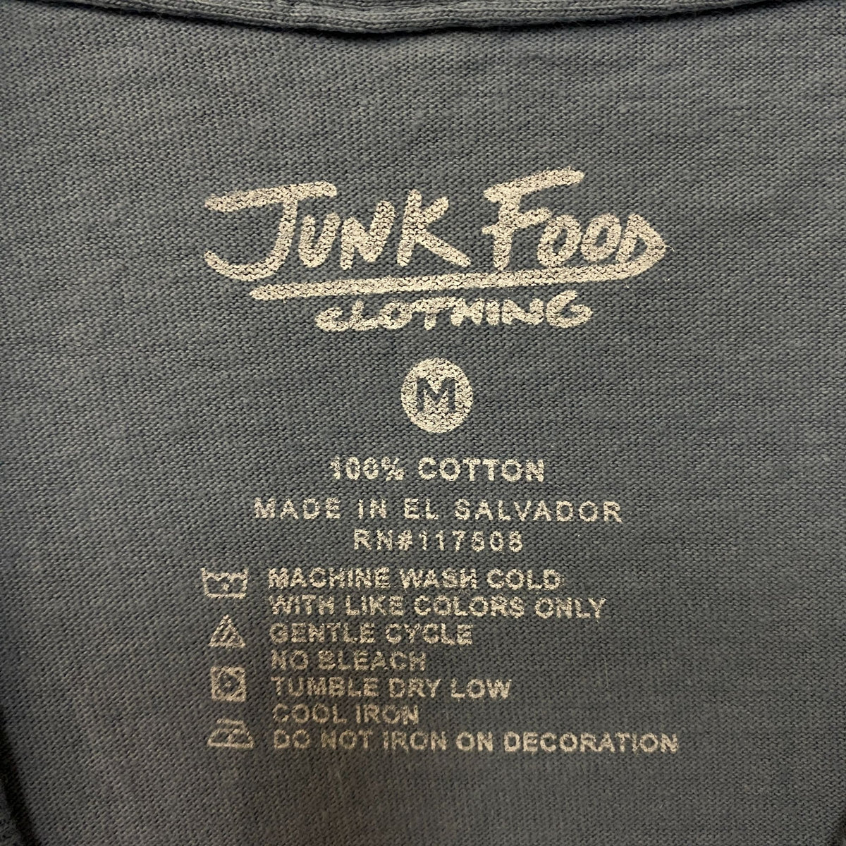 Junk Food X Star Wars X wing Blue Adult Tshirt size Medium