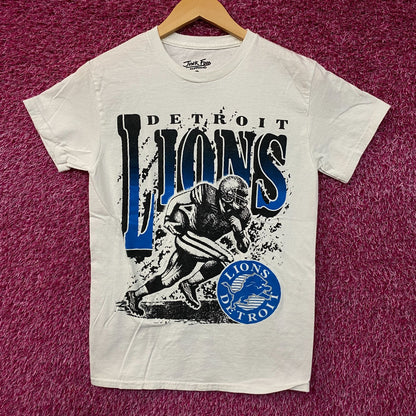 Junk Food Clothing NFL Detroit Lions Rushing Flea Market T-Shirt XS