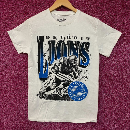 Junk Food Clothing NFL Detroit Lions Rushing Flea Market T-Shirt XS