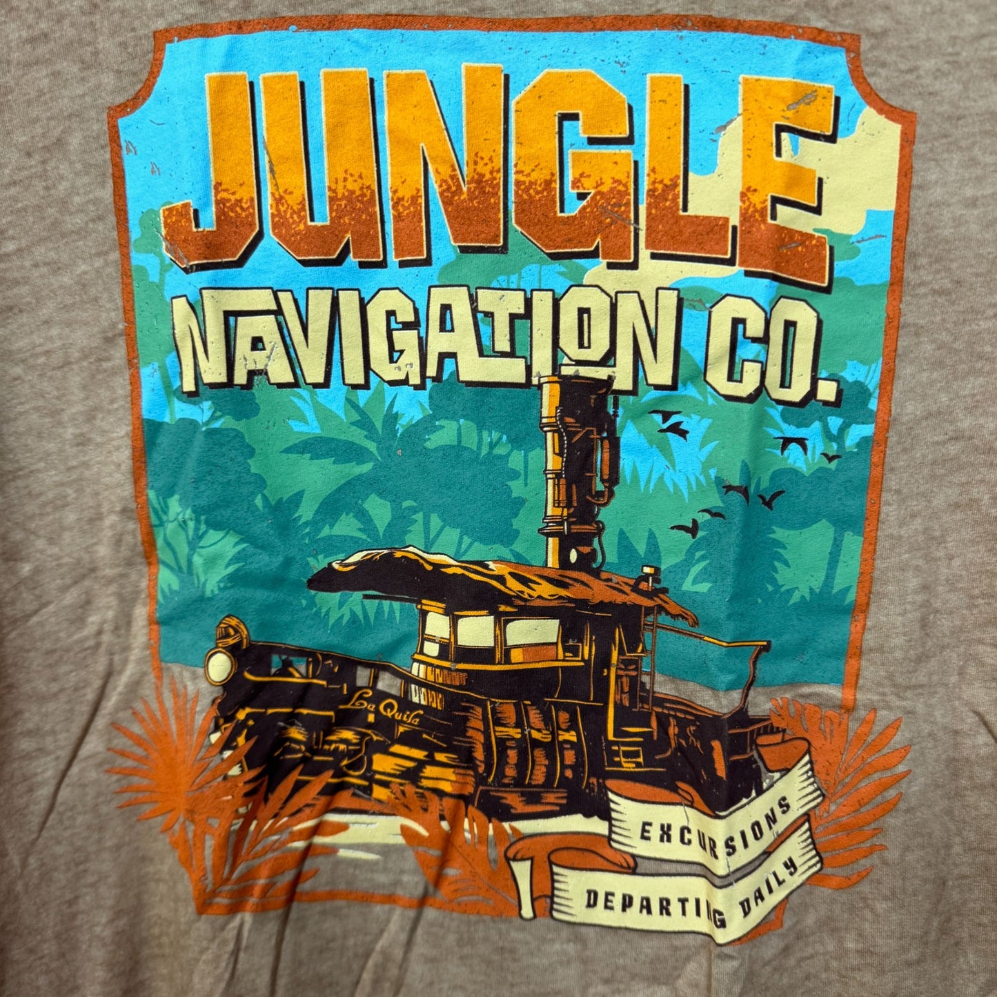 Jungle Navigation Co LaQuila Disney The Jungle Cruise Tee M