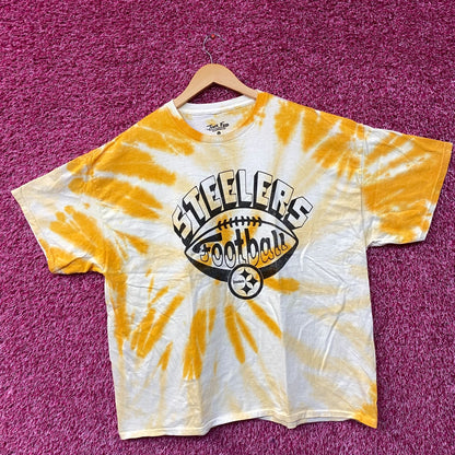 Junk Food Pittsburgh Steelers Football Tie Dye T-Shirt XL