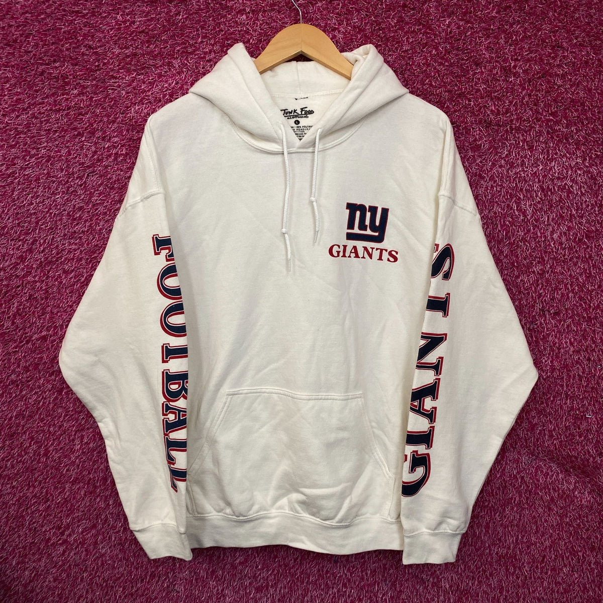 New York Giants Logo Hoodie size Large