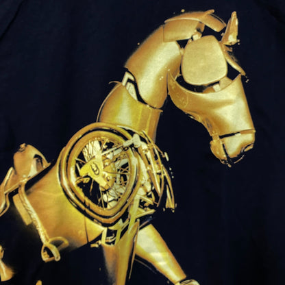 Beyoncé Cowboy Carter "Gold Chardonneigh" Graphic T-Shirt Large