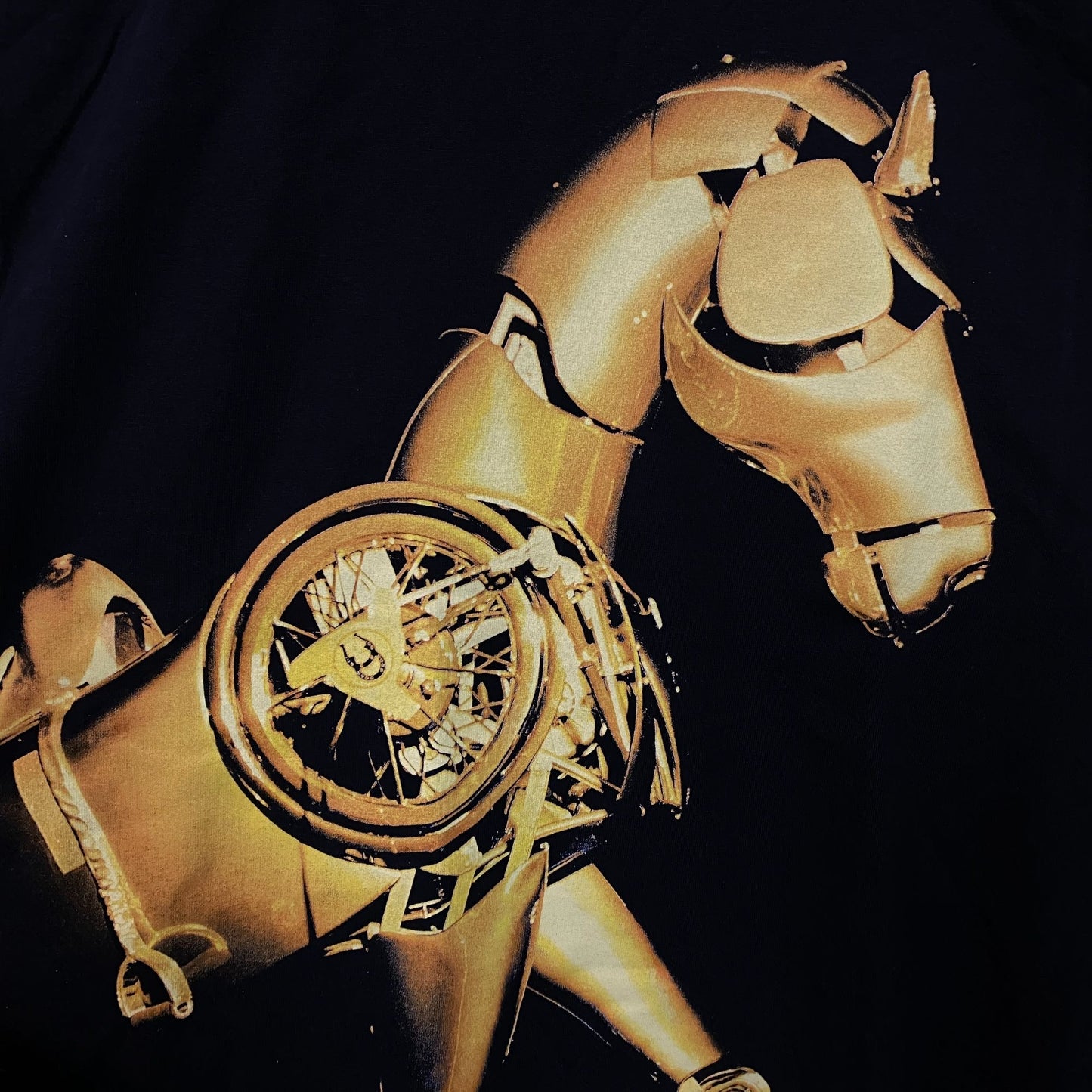 Beyoncé Cowboy Carter "Gold Chardonneigh" Graphic T-Shirt Large