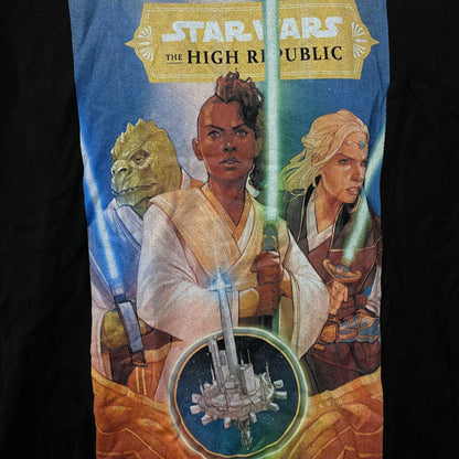 Star Wars The High Republic Jedi There Is No Fear Team Graphic T-Shirt Small