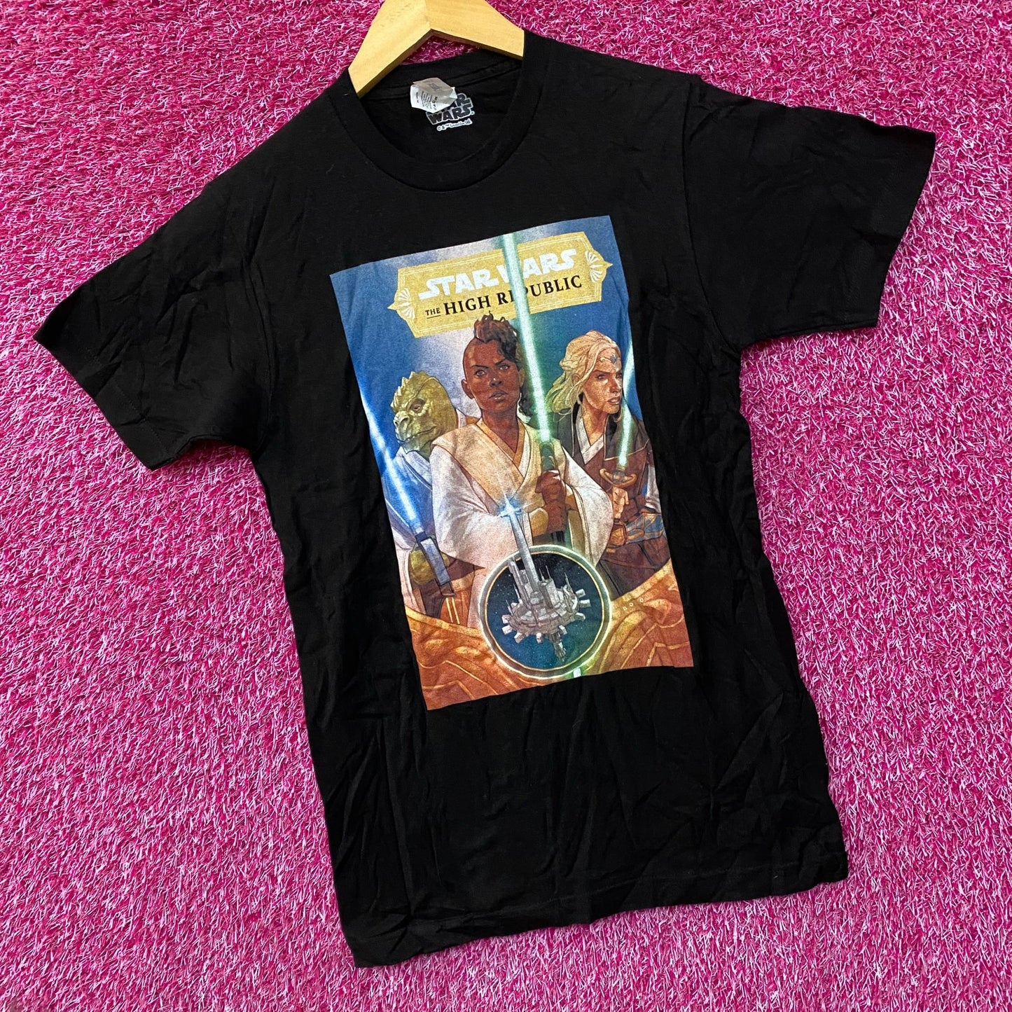 Star Wars The High Republic Jedi There Is No Fear Team Graphic T-Shirt Small