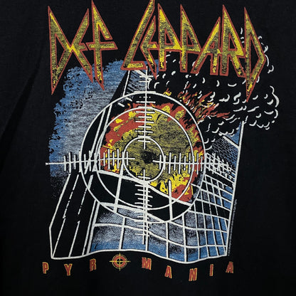 Def Leppard Pyromania Album Cover T-Shirt XL