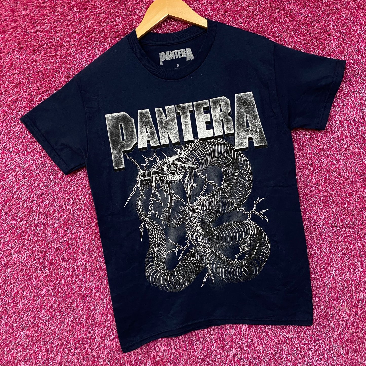 Pantera Snake Lightning Tshirt size Small