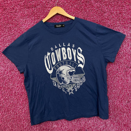 Junk Food Dallas Cowboys Gridiron Women's Tshirt size 2XL