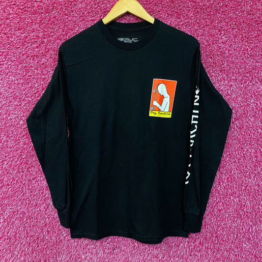 Toy Machine Skateboard Tri-Monster Long Sleeve T-Shirt Medium