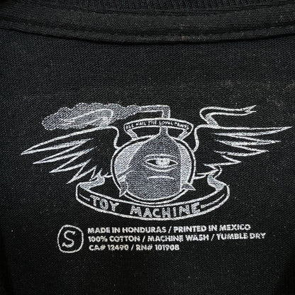 Toy Machine Skateboard Tri-Monster Long Sleeve T-Shirt Medium