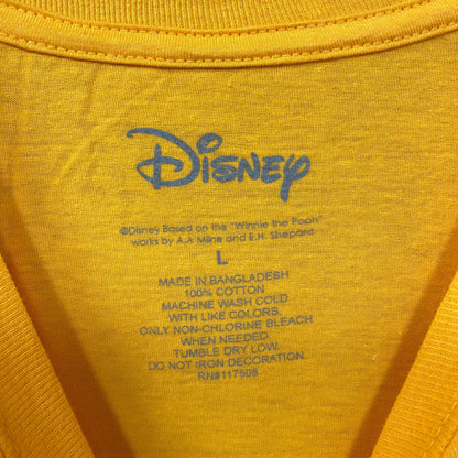 Disney Winnie the Pooh I'd Rather Be In Bed T-Shirt Large