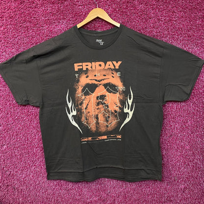 Friday the 13th Jason Voorhees Horror Graphic T-Shirt 3XL
