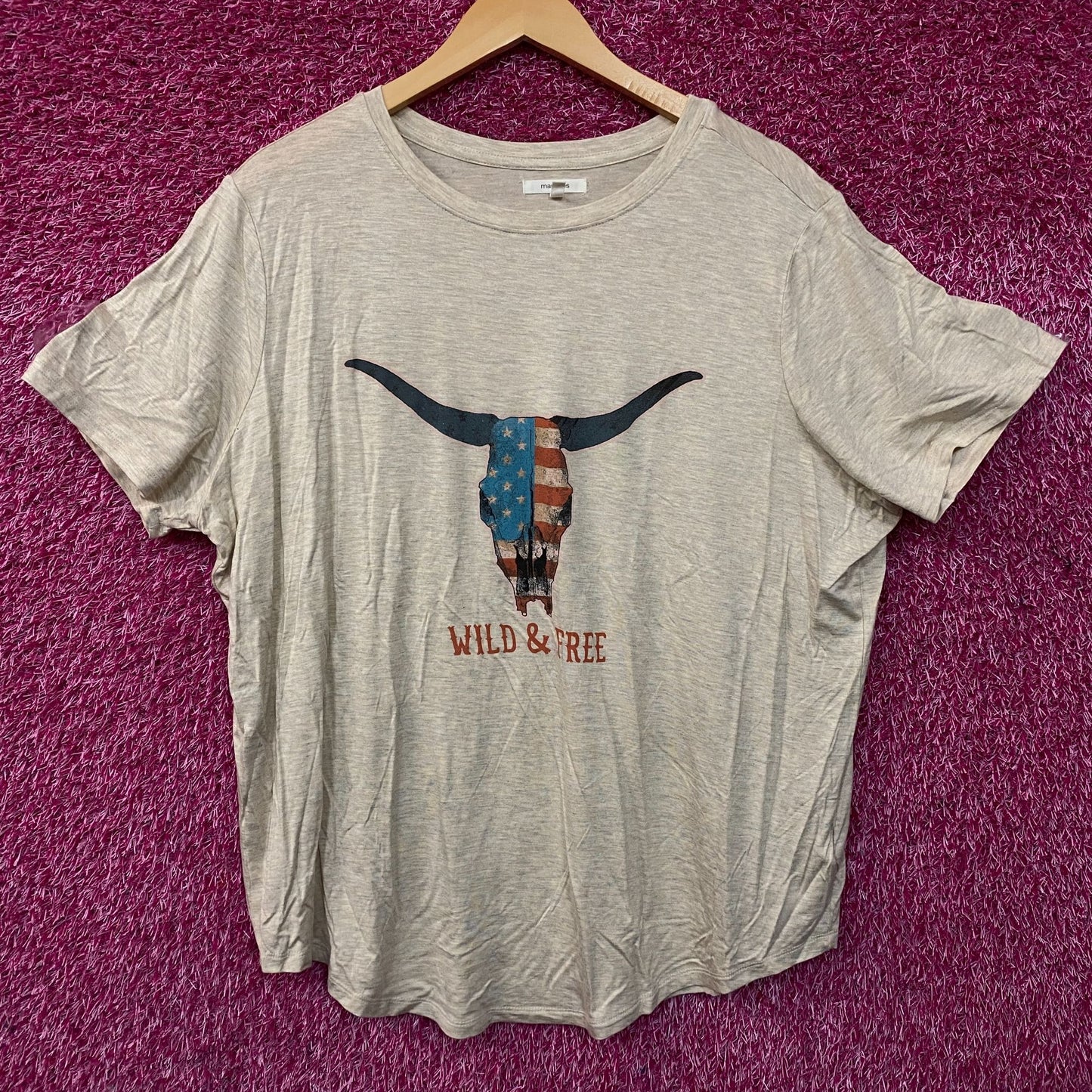 Maurices Americana Wild & Free Graphic T-Shirt 1X