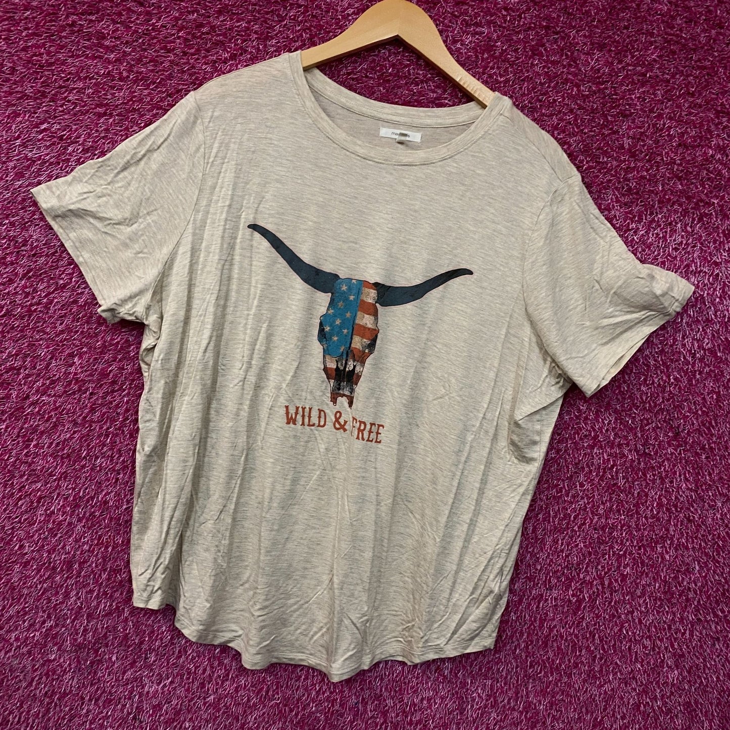 Maurices Americana Wild & Free Graphic T-Shirt 1X