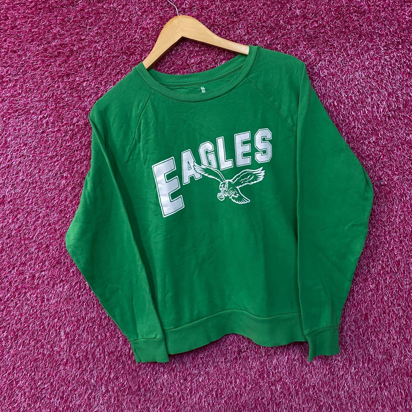 Junk Food Philadelphia Eagles Crewneck Sweatshirt Large