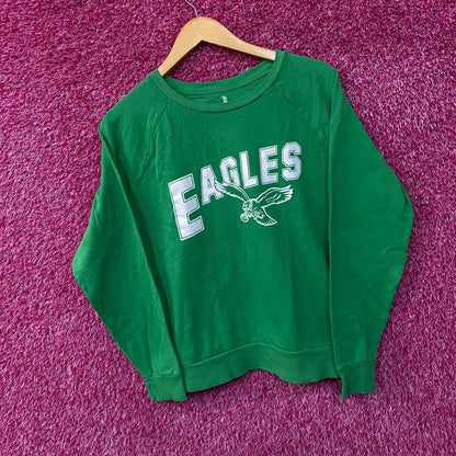Junk Food Philadelphia Eagles Crewneck Sweatshirt Large