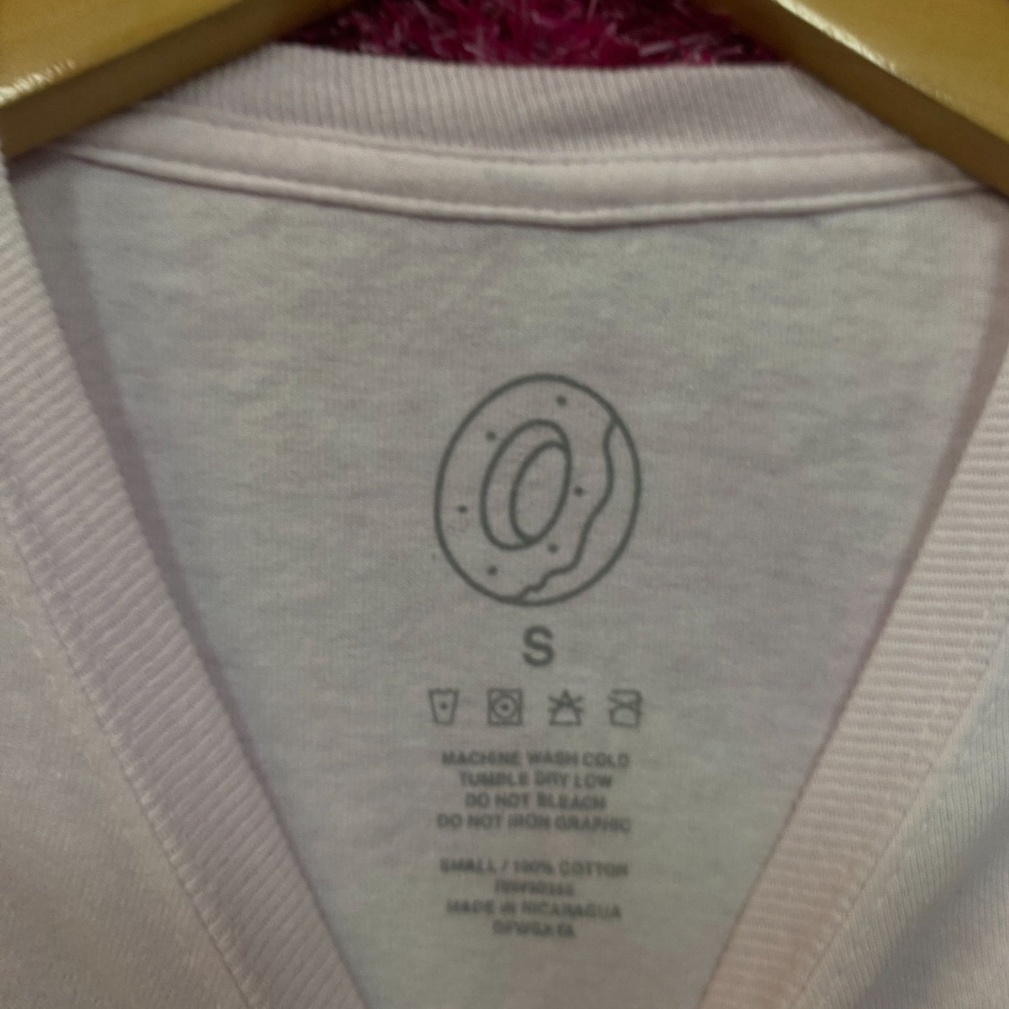 Odd Future Puffy Print OF Logo Sleeve Tshirt size Small
