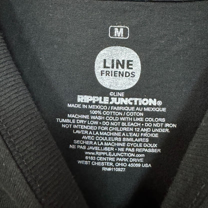 Brown & Friends Kawaii TV Animated Series Line Friends Tee M