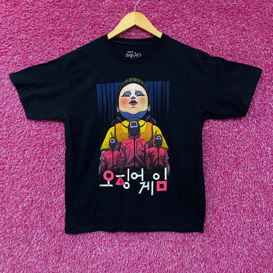 Squid Game Red Light Green Light Game Doll Netflix Series Tee Extra Small