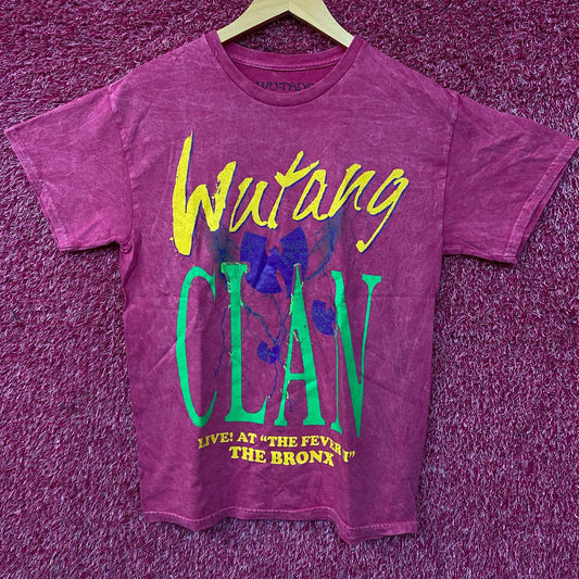 Wu-Tang Clan Live at The Fever II The Bronx Graphic T-Shirt Medium