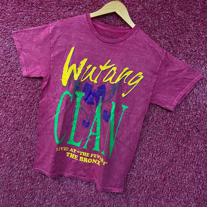 Wu-Tang Clan Live at The Fever II The Bronx Graphic T-Shirt Medium