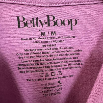 Biker Betty Easy Rider Motorcycle Betty Boop Long Sleeve M