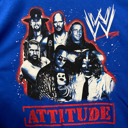 WWE Attitude Era Graphic Design T-shirt XL