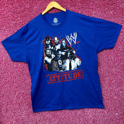 WWE Attitude Era Graphic Design T-shirt XL