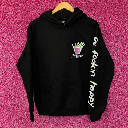 Yungblud Be Fookin Happy Hoodie size Small