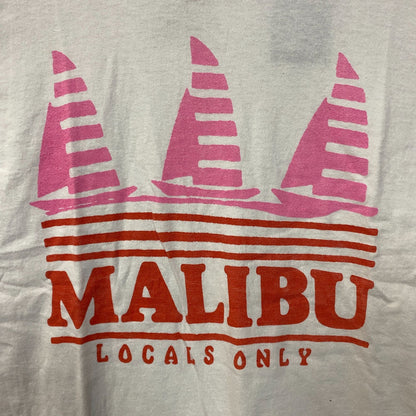 Junk Food Clothing Malibu "Locals Only" Graphic T-Shirt Small
