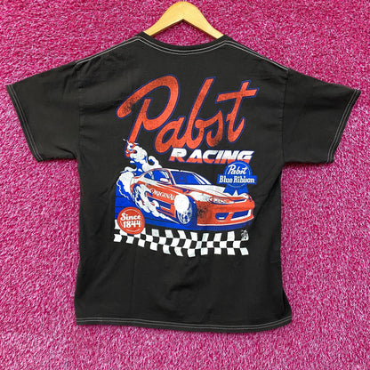 Pabst Blue Ribbon Racing Since 1844 T-Shirt Large