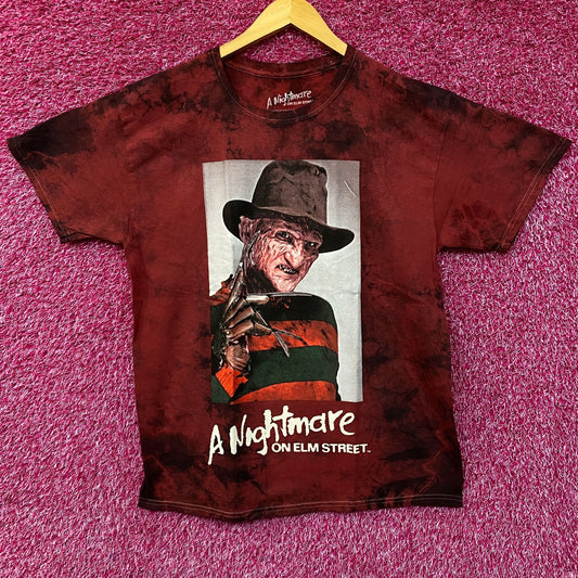Freddy Krueger A Nightmare On Elm Street Tie Dye T-Shirt Large