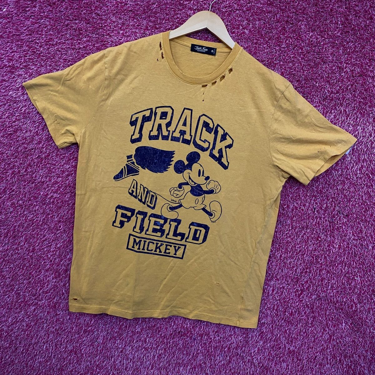 Mickey Mouse Track and Field Tshirt size XL