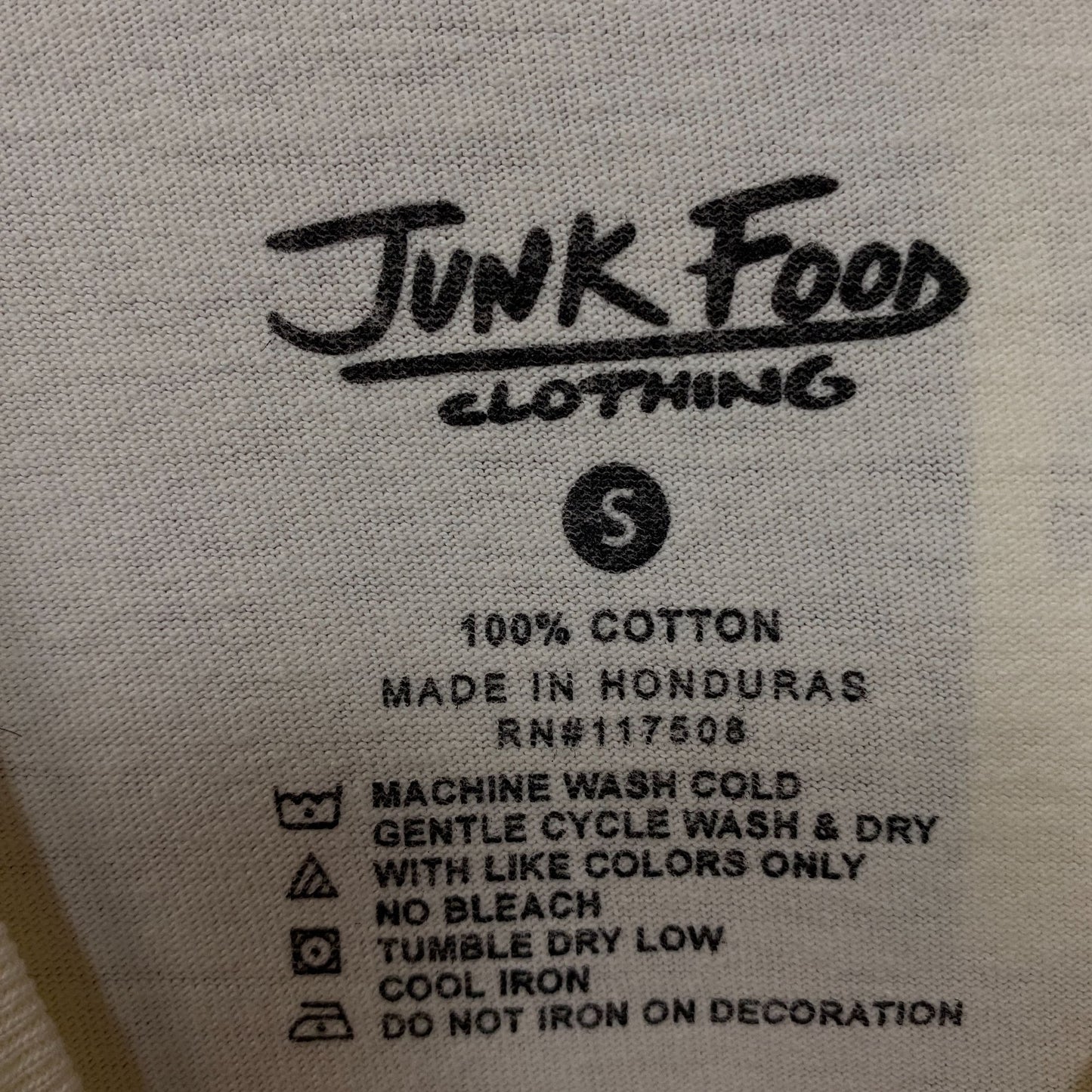Junk Food Cannes Sailing Crew French Riviera Graphic T-Shirt Small