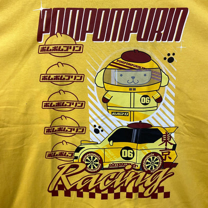 Sanrio Pompompurin Racing T-Shirt XL