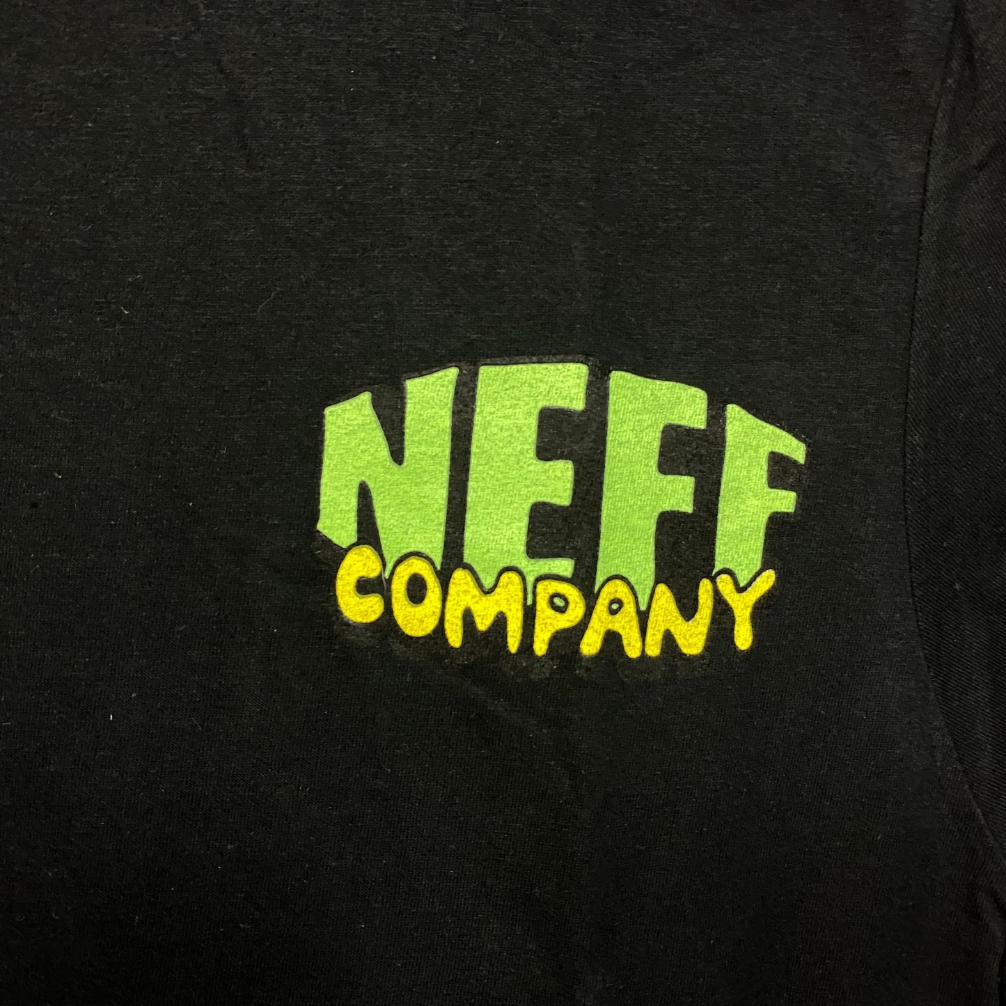 Neff Company Earth UFO Invasion Graphic Design T-Shirt Small