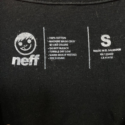 Neff Company Earth UFO Invasion Graphic Design T-Shirt Small