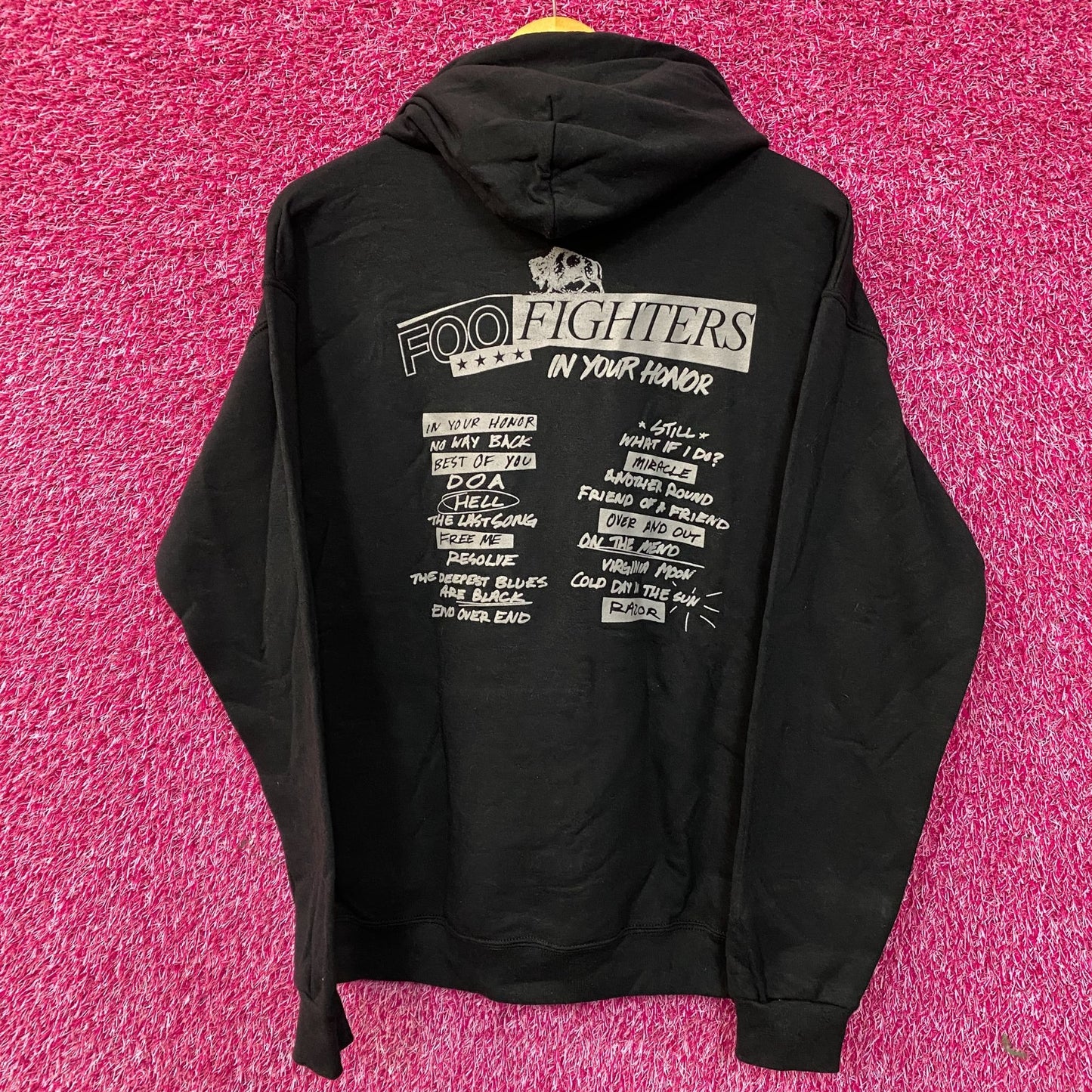 Foo Fighters In Your Honor Album Art Pullover Hoodie Small