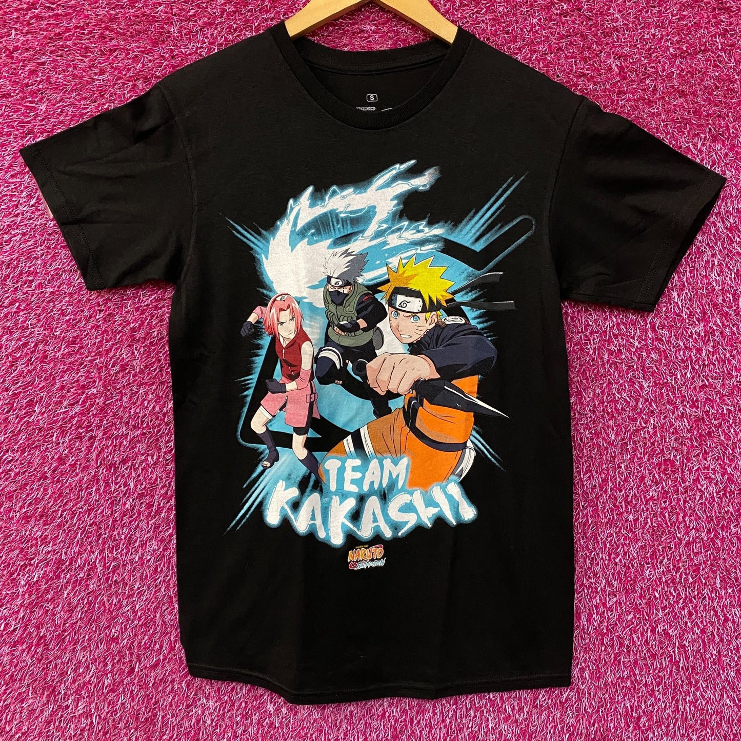 Naruto Shippuden Team Kakashi Anime T-Shirt Small