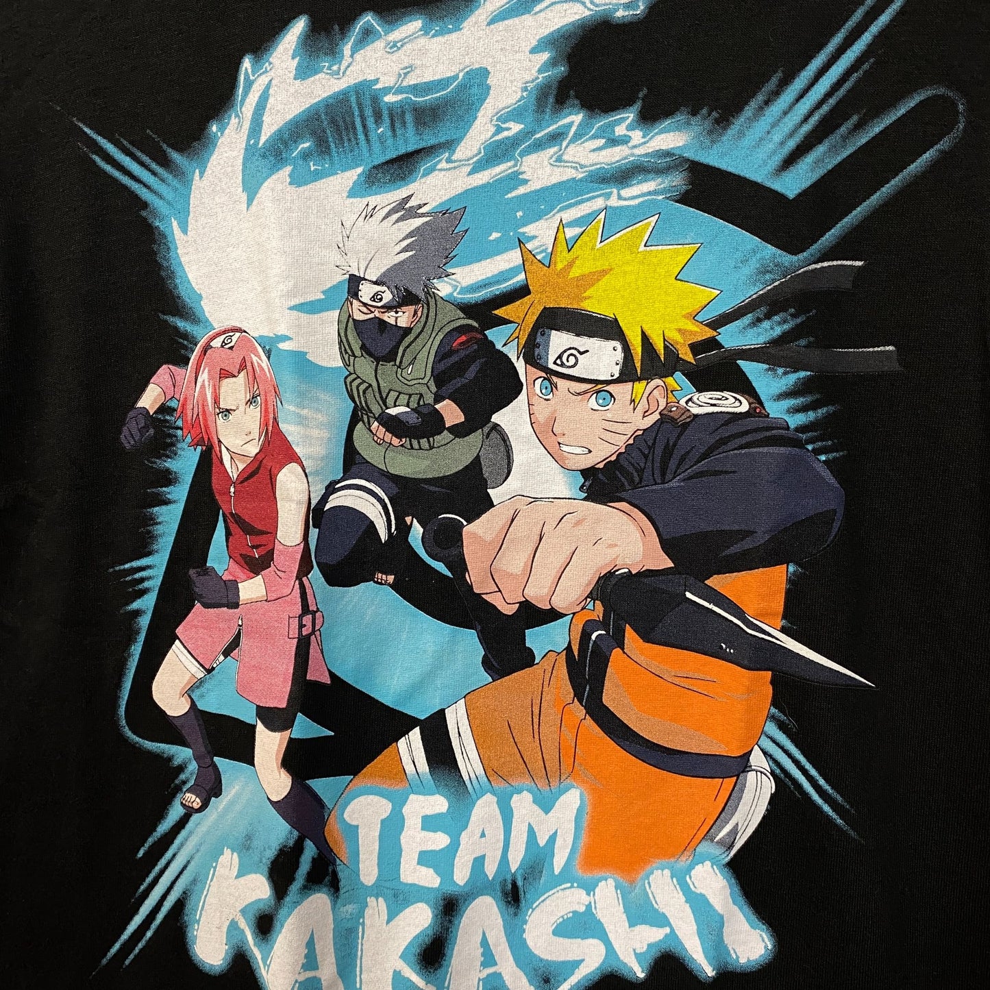 Naruto Shippuden Team Kakashi Anime T-Shirt Small