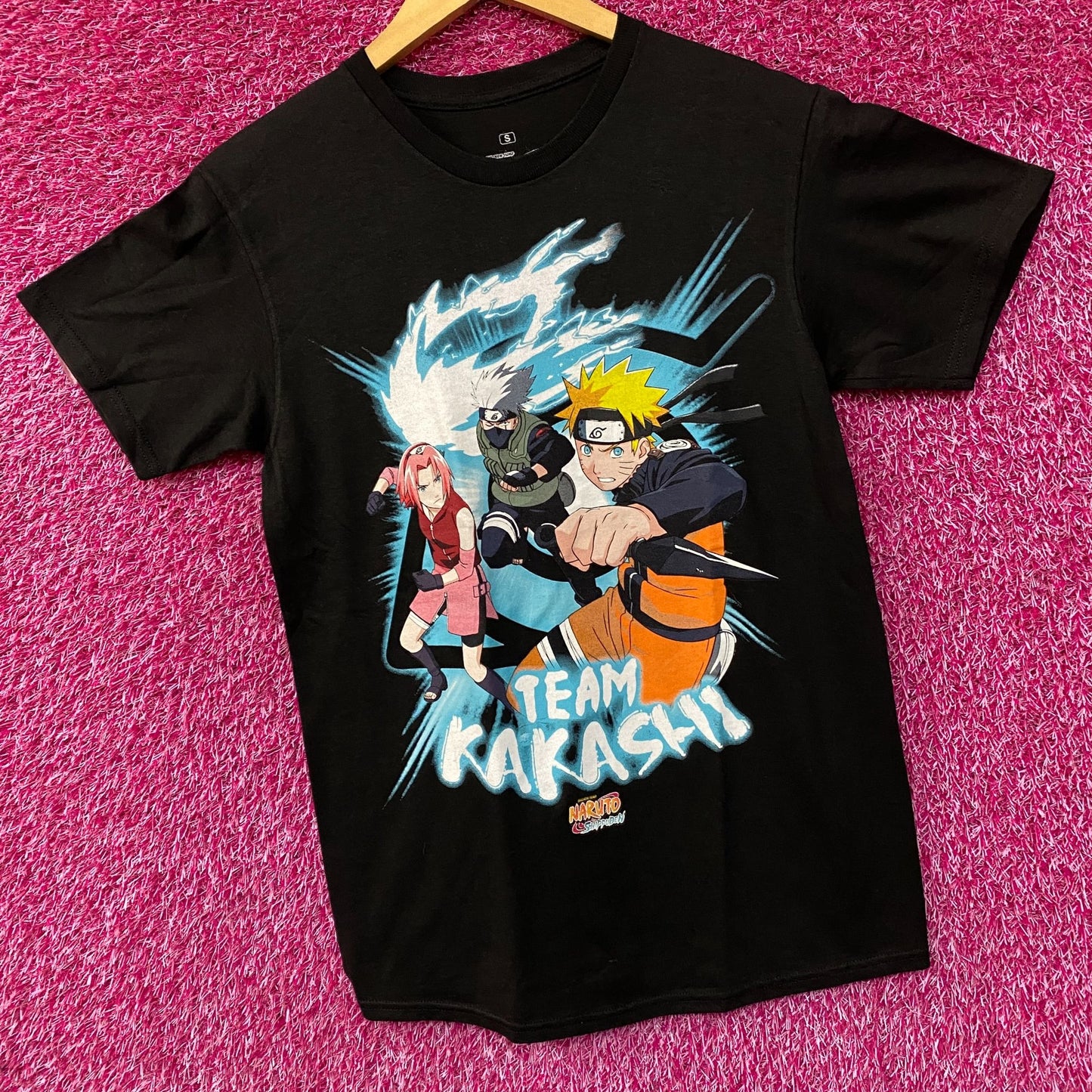 Naruto Shippuden Team Kakashi Anime T-Shirt Small