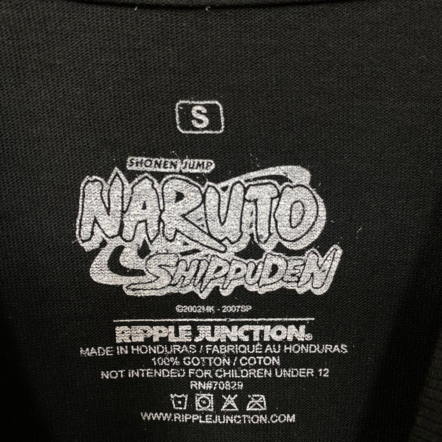 Naruto Shippuden Team Kakashi Anime T-Shirt Small