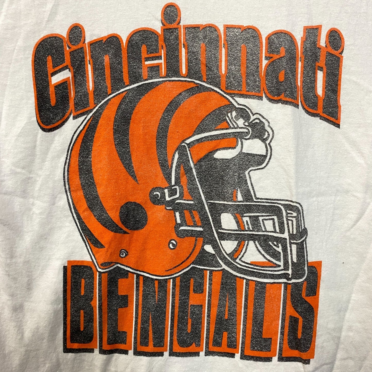 Junk Food Clothing NFL Cincinnati Bengals Helmet Logo T-Shirt XS