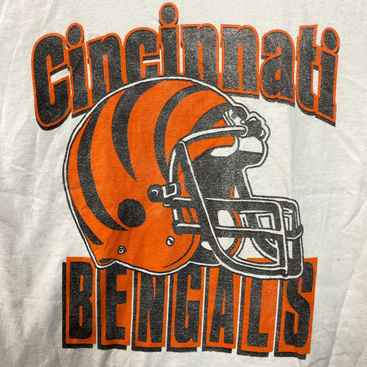 Junk Food Clothing NFL Cincinnati Bengals Helmet Logo T-Shirt XS