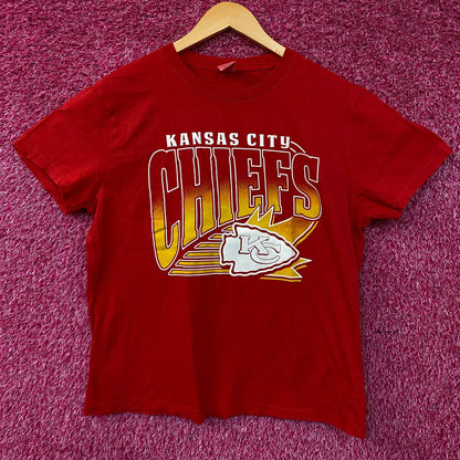 Junk Food Clothing Kansas City Chiefs Women's Graphic T-Shirt Large