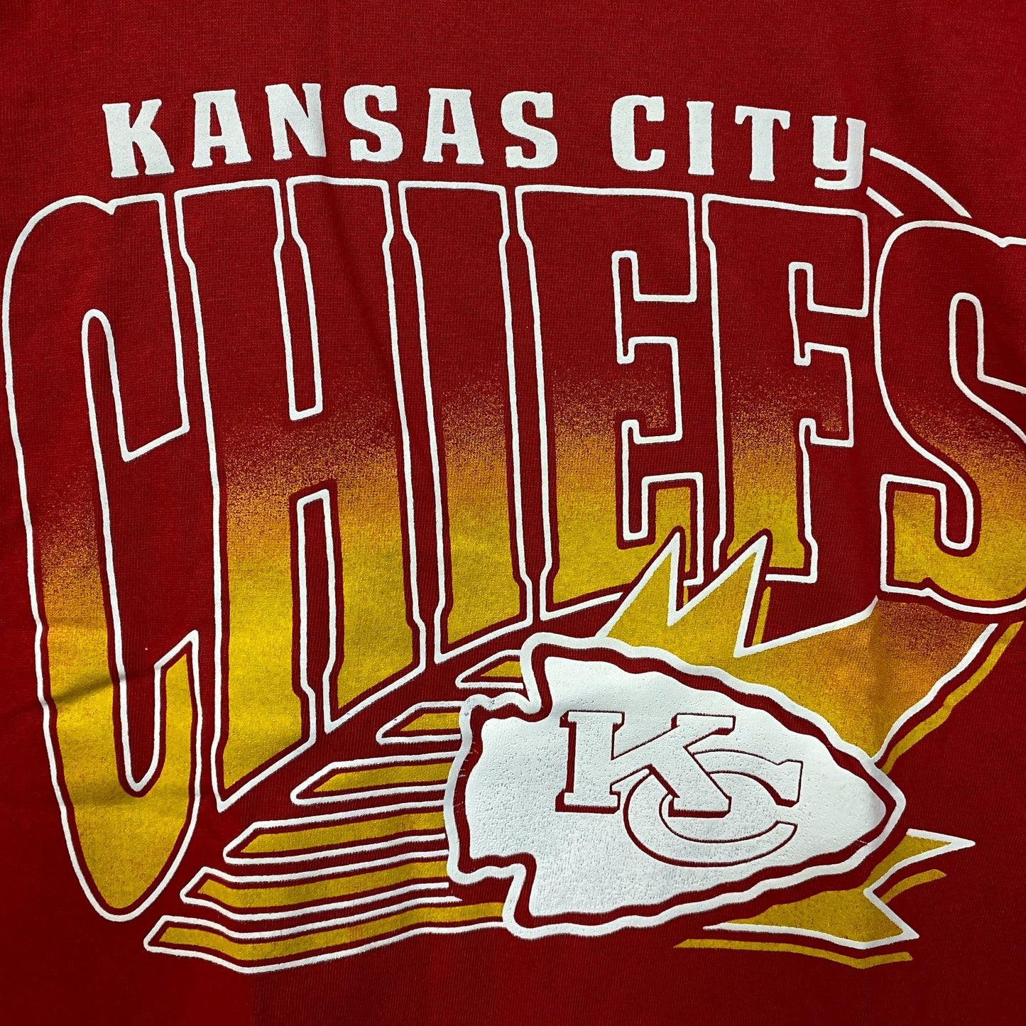 Junk Food Clothing Kansas City Chiefs Women's Graphic T-Shirt Large