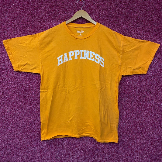 Junk Food Happiness Arch Graphic T-Shirt Large
