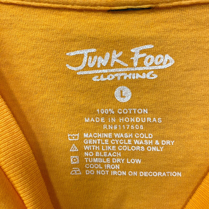 Junk Food Happiness Arch Graphic T-Shirt Large