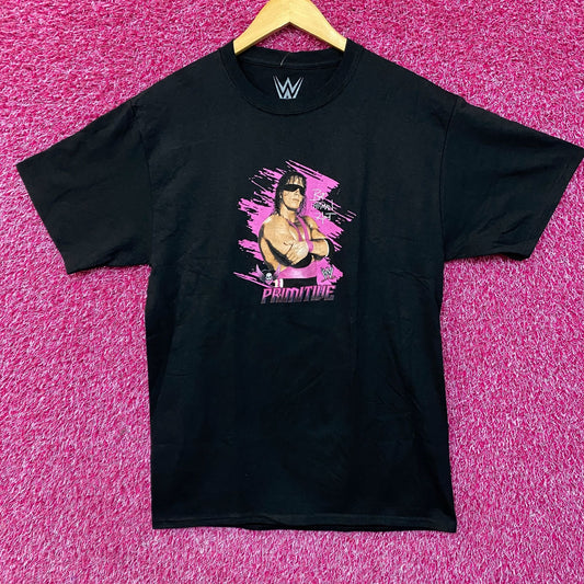 WWE X Primitive Bret Hart Hitman T-Shirt Medium